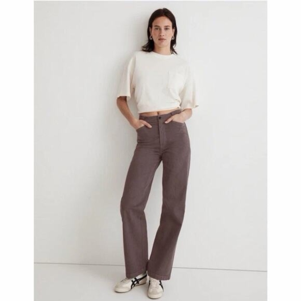 Madewell Jeans Womens Size 23 Emmett Wide Leg Fig